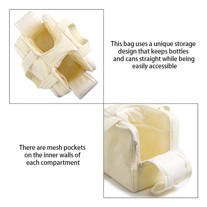 Multifunctional everyday bag with insulated interior compartment Bowlift