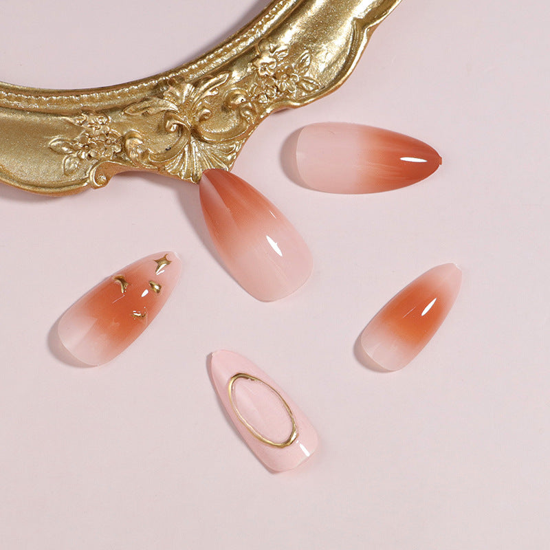 DIY Elegant Press-On Nail Art Set Bowlift