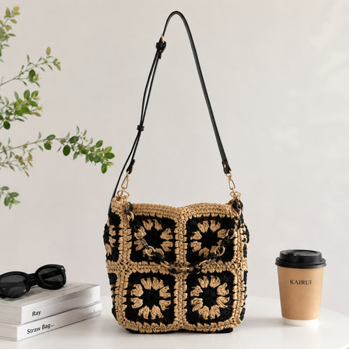 Handbag in Modern Crochet Design Bowlift