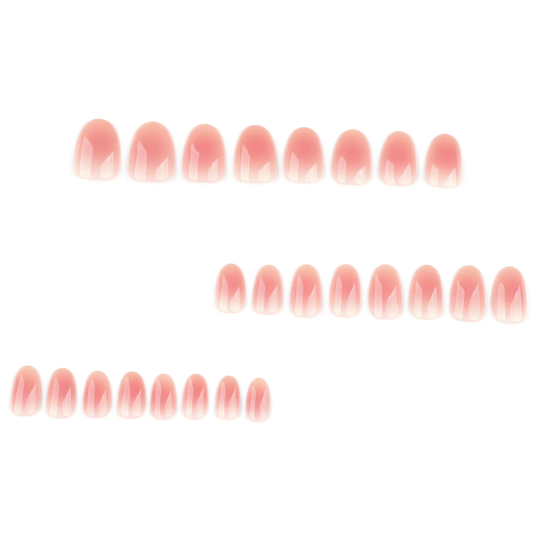 Artistic gel nails with elegant high-gloss finish Bowlift