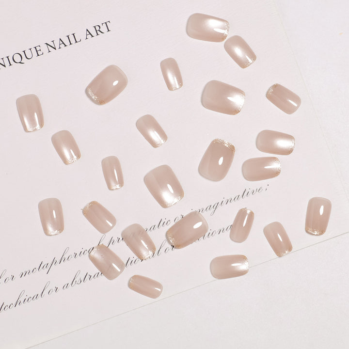 Premium Glossy Nail Art Press-On Nails Bowlift