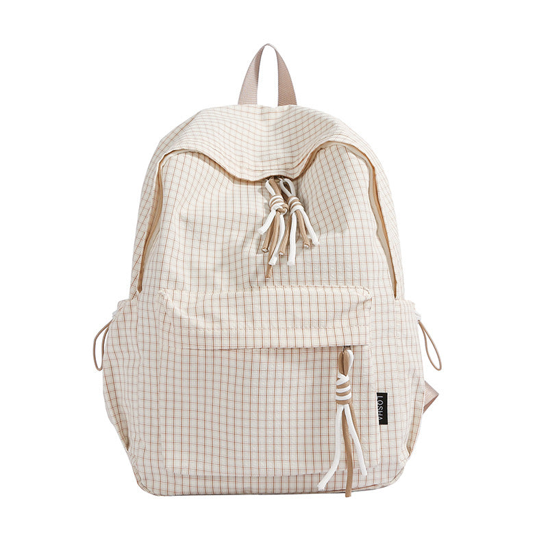 Lightweight Checked Backpack