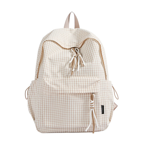 Lightweight Checked Backpack