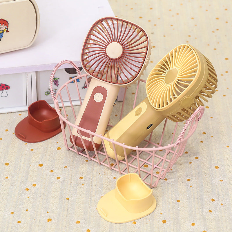 Women's Portable USB Hand Fan with Adjustable Tilt Angle Bowlift