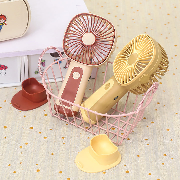 Women's Portable USB Hand Fan with Adjustable Tilt Angle Bowlift