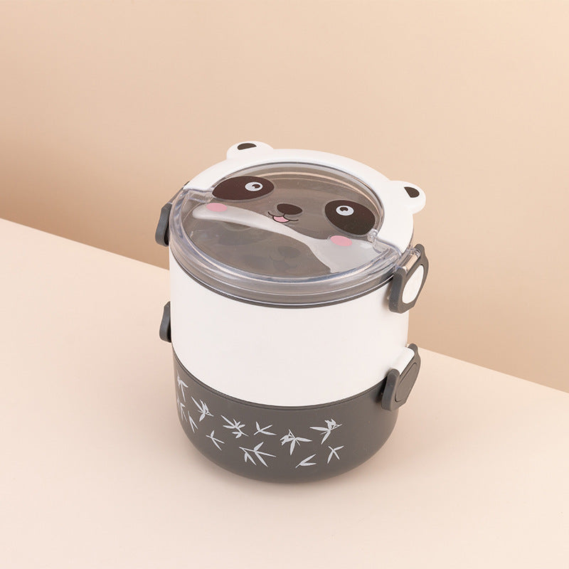 Cute Panda-Themed Food Storage Container