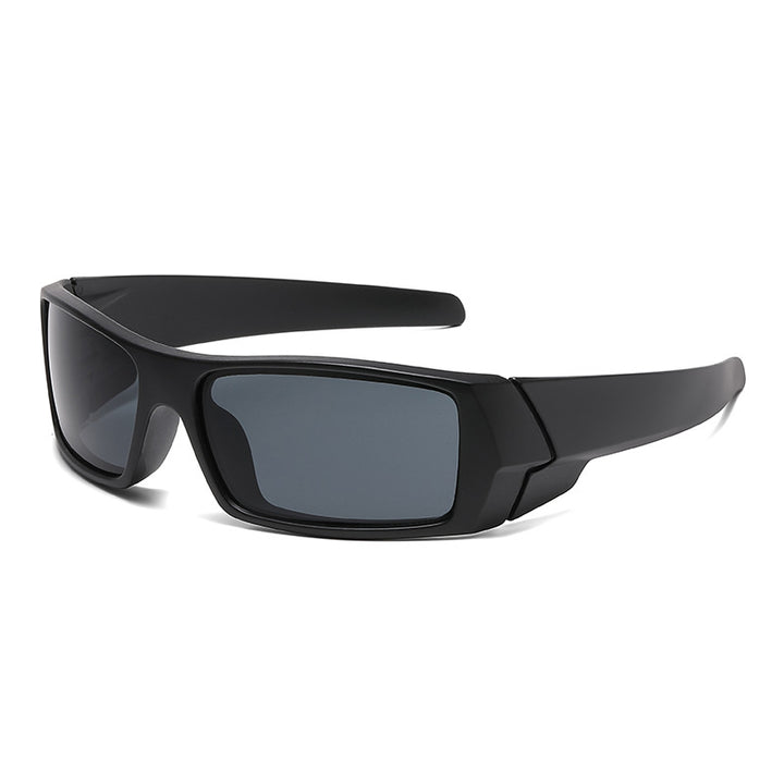 Polarized Wraparound Fishing Sunglasses with Impact-Resistant Frame Bowlift