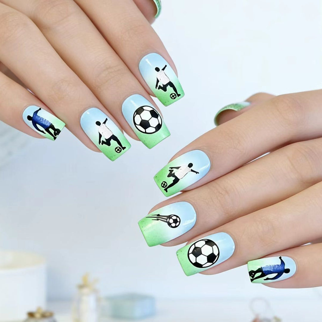 Sports-Themed Nail Art Bowlift