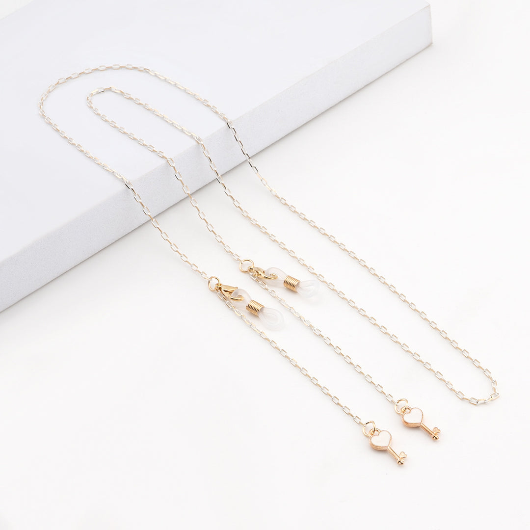 Elegant Geometric Glasses Chain Bowlift