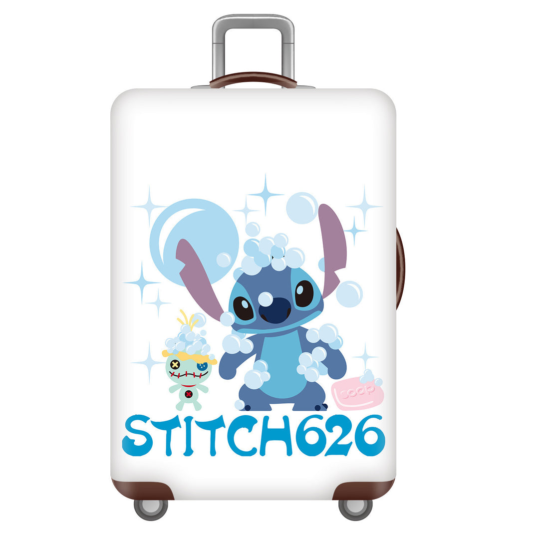 Unisex children's suitcase with reinforced hard shell, telescopic handle and Kuromi motif Bowlift