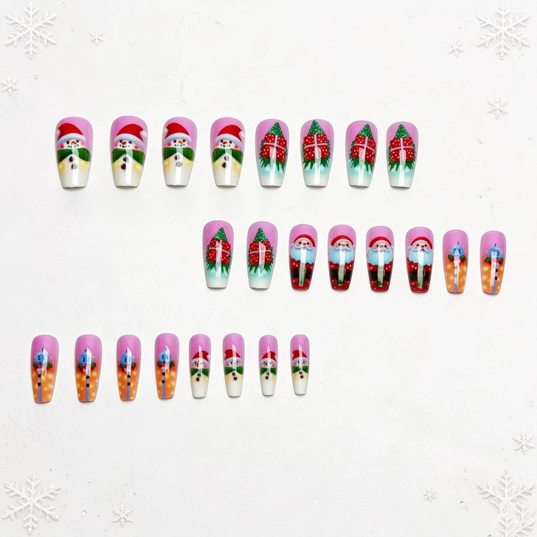 Festive 3D Decorative Nail Art Bowlift