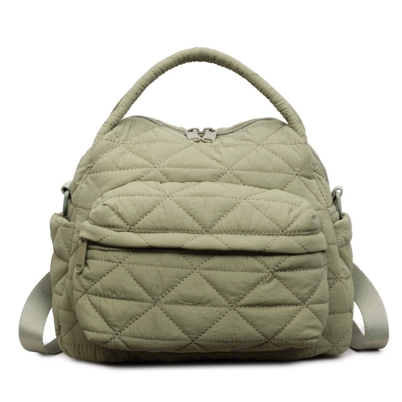 Shoulder bag with padded inner compartments Bowlift