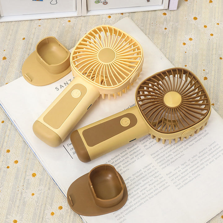 Ladies portable handheld fan with USB charging function Bowlift