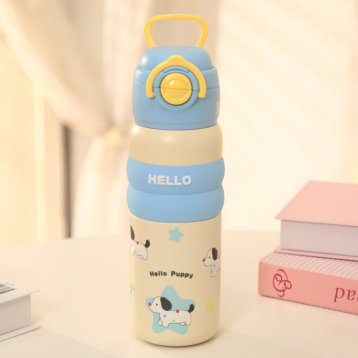 Women's durable water bottle with practical lid Bowlift
