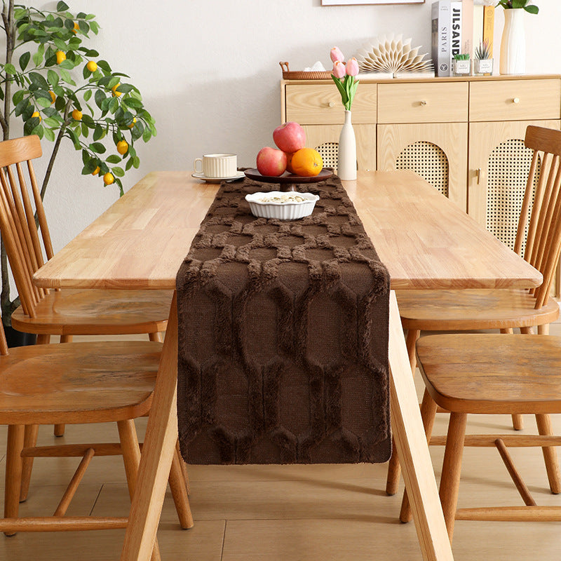 Textured Decorative Table Runner