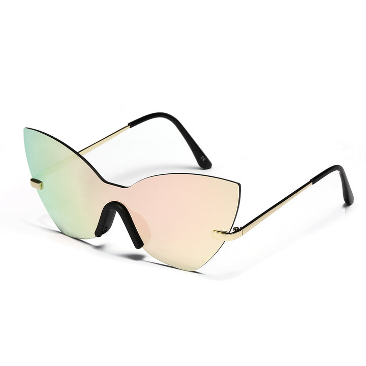 Women's extravagant Cat-Eye sunglasses with high-quality metal frame Bowlift