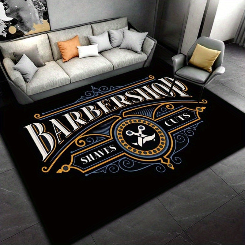 Detailed Leopard Print Area Rug