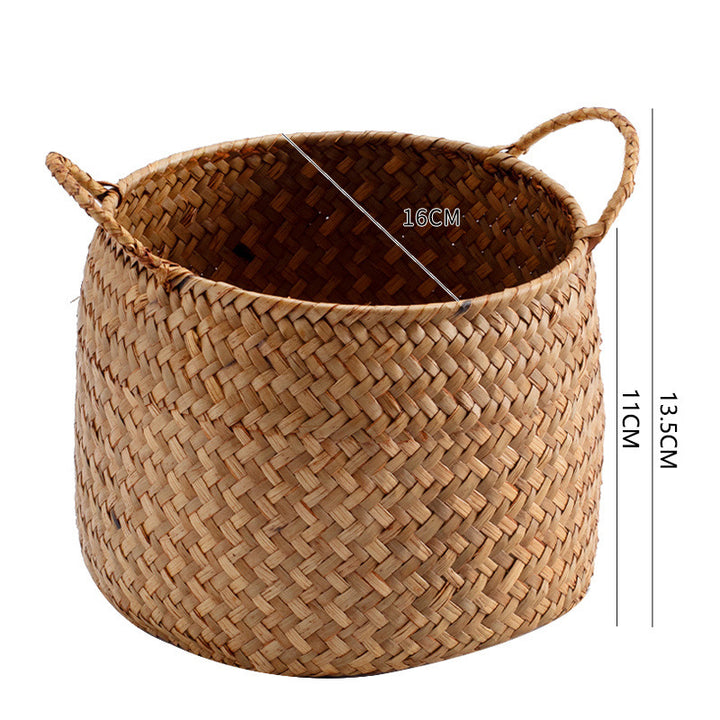 Unisex Stylish Storage Baskets made of Handwoven Natural Material Bowlift