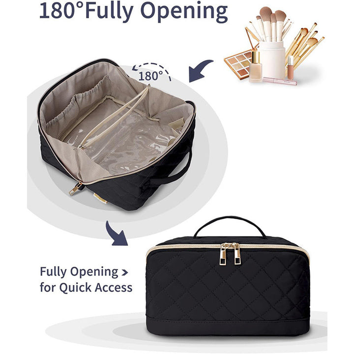 Elegant Cosmetic Storage Case Bowlift