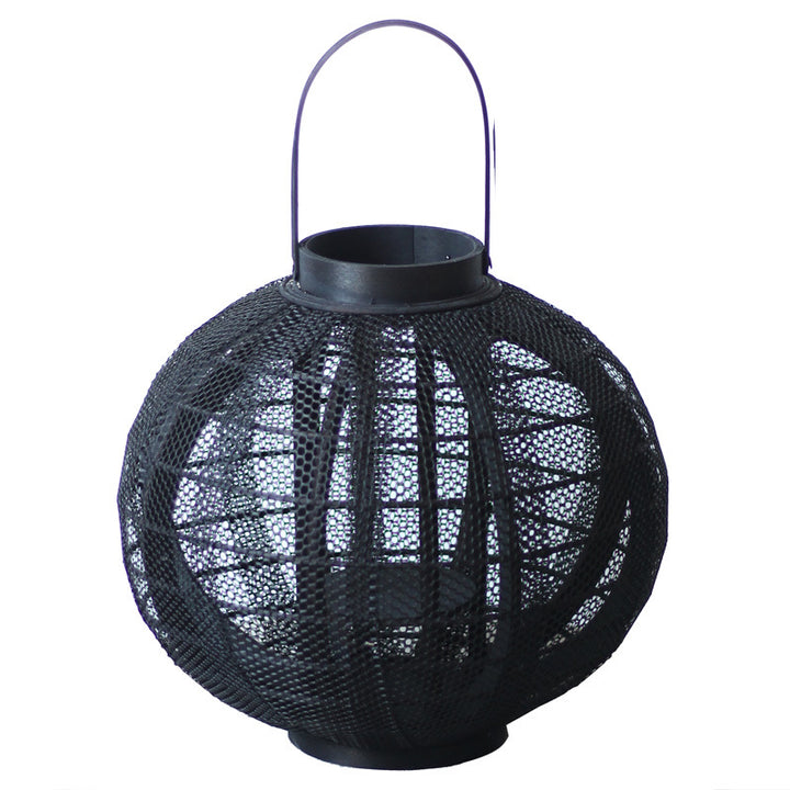 Decorative metal lantern with handle Bowlift