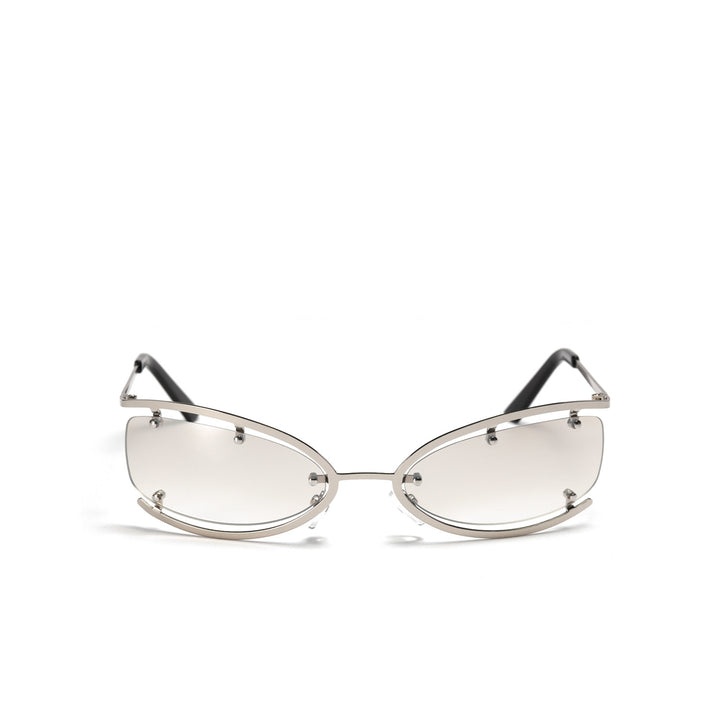 Women's trendy sunglasses with unique frame construction Bowlift