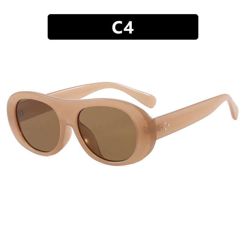 Women's fashionable oversized sunglasses with elegant tortoiseshell pattern Bowlift