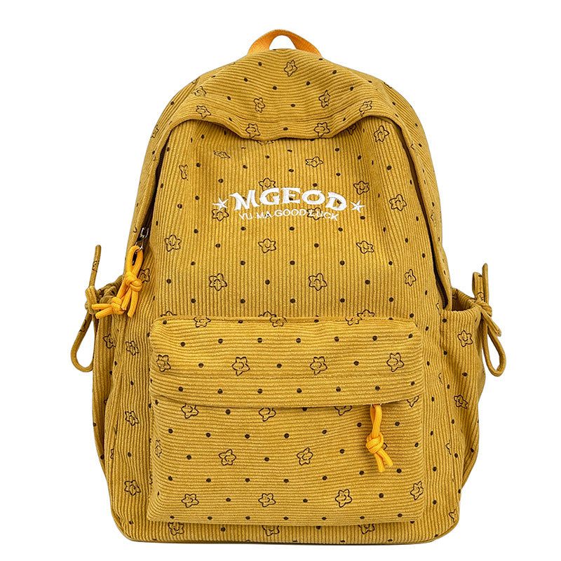 Cute Floral Design Backpack