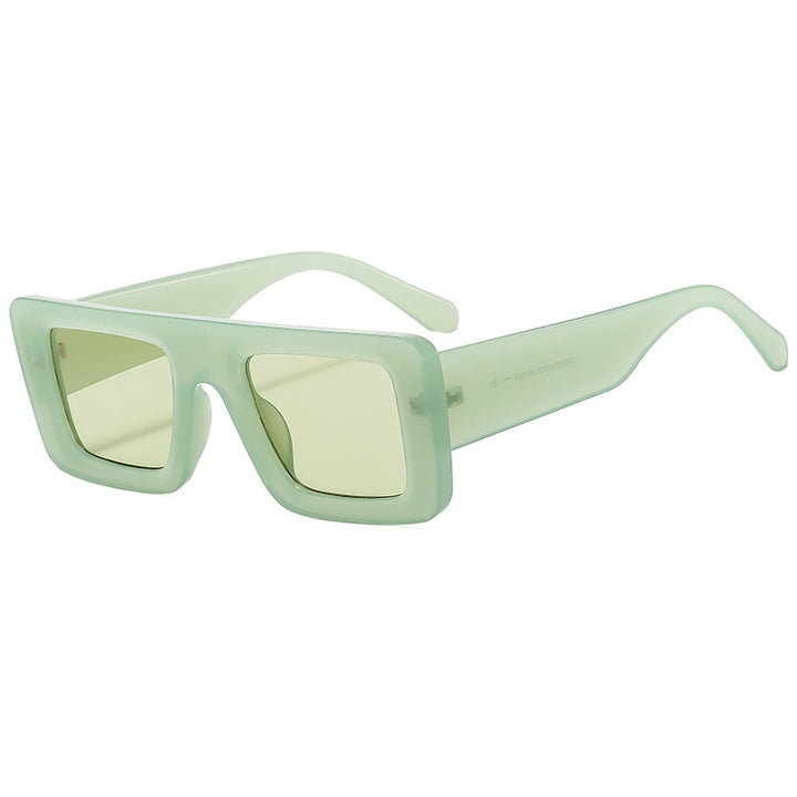 Women's Fashion Square Sunglasses with Extra Wide Frame Bowlift