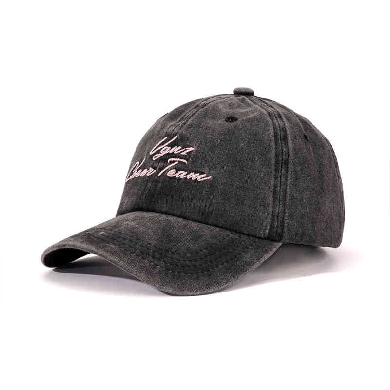 Women's Soft Velvet Embroidered Cap Bowlift