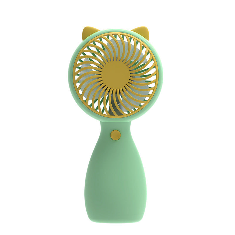 Cat-Ear Design Portable Handheld Fan Bowlift