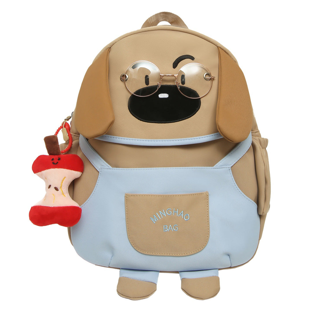 Cartoon Dog-Themed Backpack Bowlift