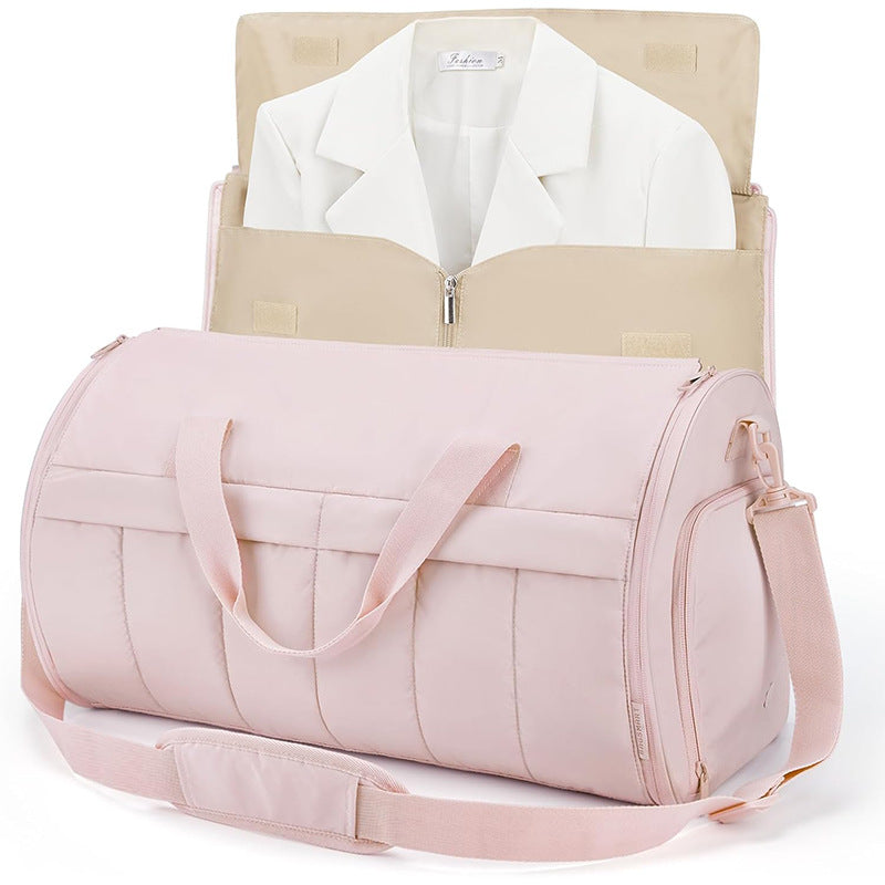 Stylish Travel Bag with Integrated Suit Compartment Bowlift