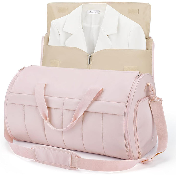 Stylish Travel Bag with Integrated Suit Compartment Bowlift