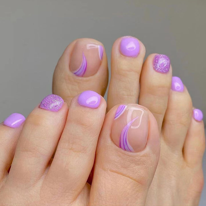 Creative Toenail Art Bowlift