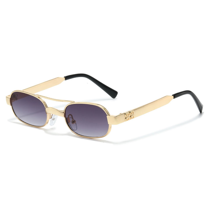 Stylish Minimalist Oval Sunglasses Bowlift