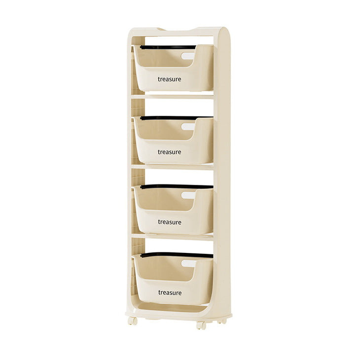 Multi-Tier Storage Organizer with Baskets Bowlift