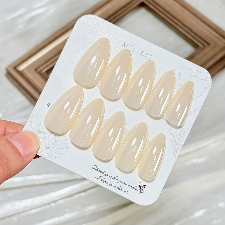 Premium Clear Press-On Nail Tips Collection Bowlift