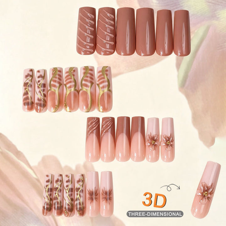 Creative Press-On Nail Tip Collection Bowlift