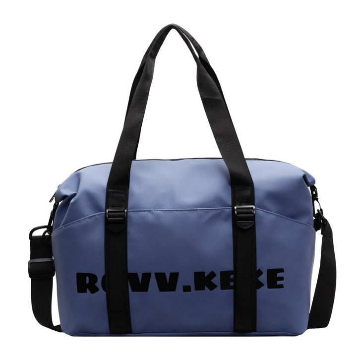 Sporty Multifunctional Duffel Bag With Adjustable Shoulder Strap Bowlift
