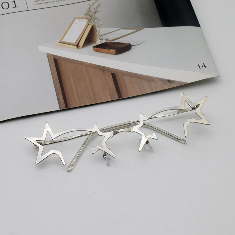 Artistic Star-Shaped Eyewear Bowlift