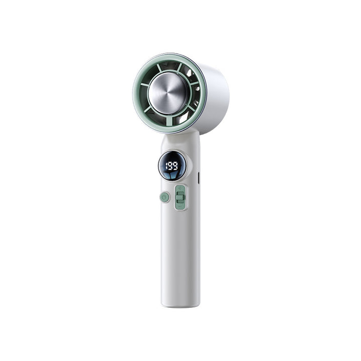 Portable Hand Fan with Digital Display and Intelligent Temperature Settings Bowlift