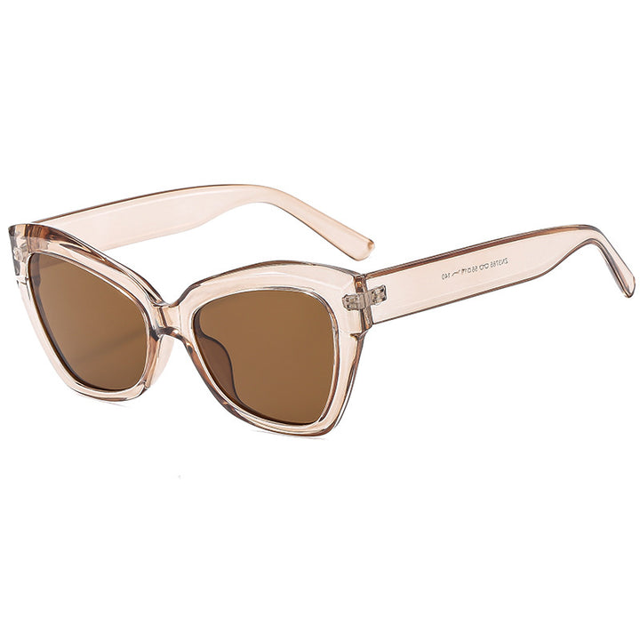 Women Cat-Eye Sunglasses with Distinctive Frame and Polarized Lenses Bowlift