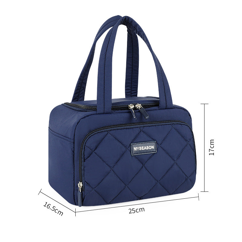 Insulated Quilted Lunch Cooler Bag Bowlift