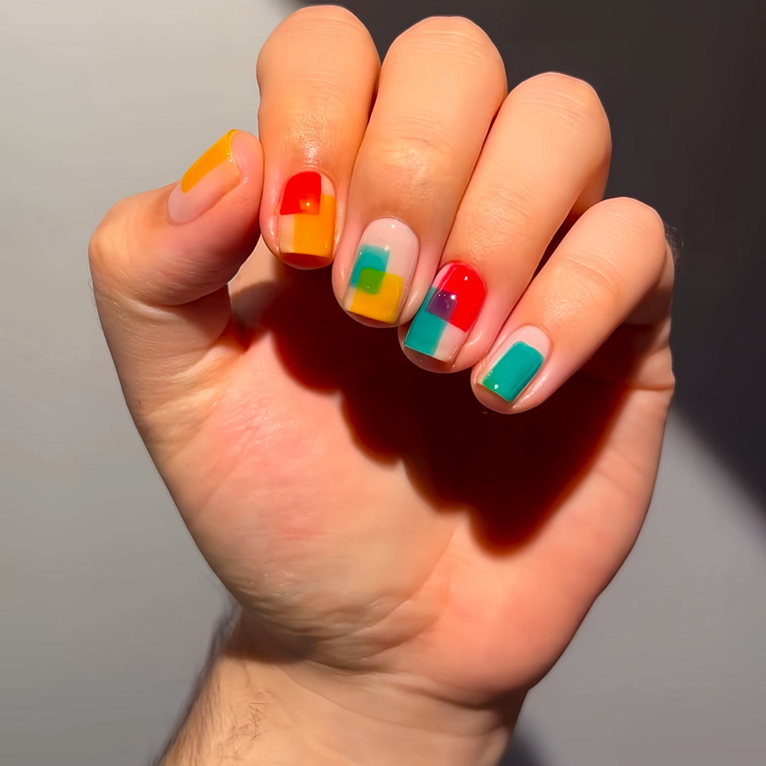 Geometric Nail Art Design Kit Bowlift
