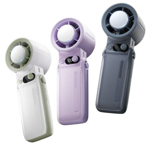 Unisex Portable Cooling Fan with Innovative Air Circulation Bowlift