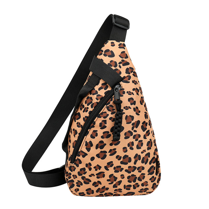 Crossbody bag with leopard print Bowlift