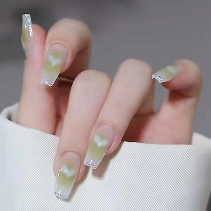 Artistic Ombre Press-On Nail Tips Bowlift