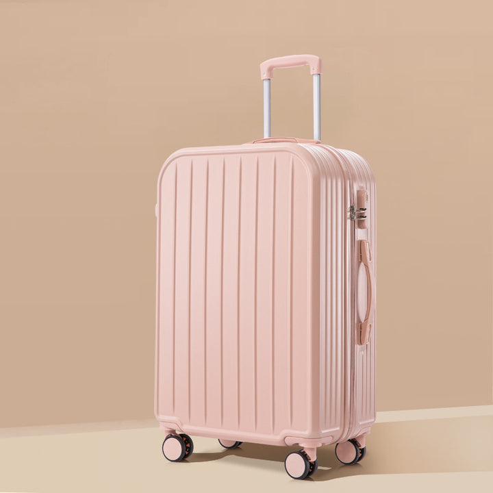 lightweight ABS hardshell spinner suitcase with telescopic handle and matching cosmetic case Bowlift