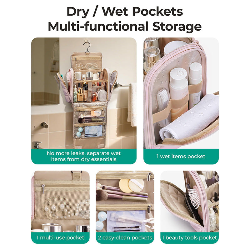 Practical Travel Toiletry Bag Bowlift