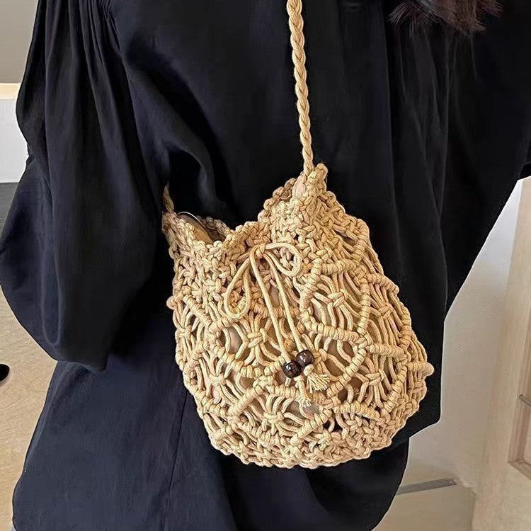 Macrame Crossbody Bag Bowlift